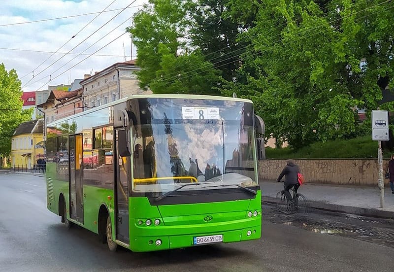 Автобус 8 Тернопіль