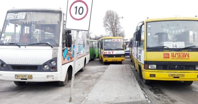 Автобус 14 Тернопіль