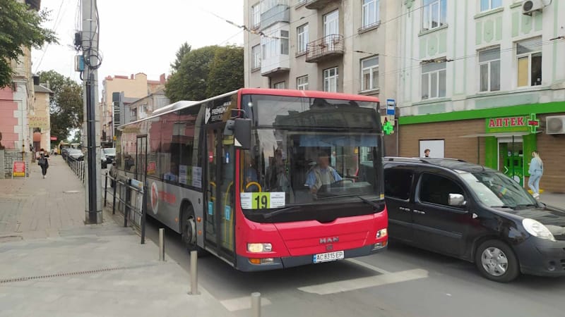 Автобус 19 Тернопіль: розклад, маршрут і вартість проїзду