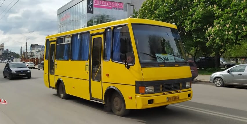 Автобус 20А Тернопіль