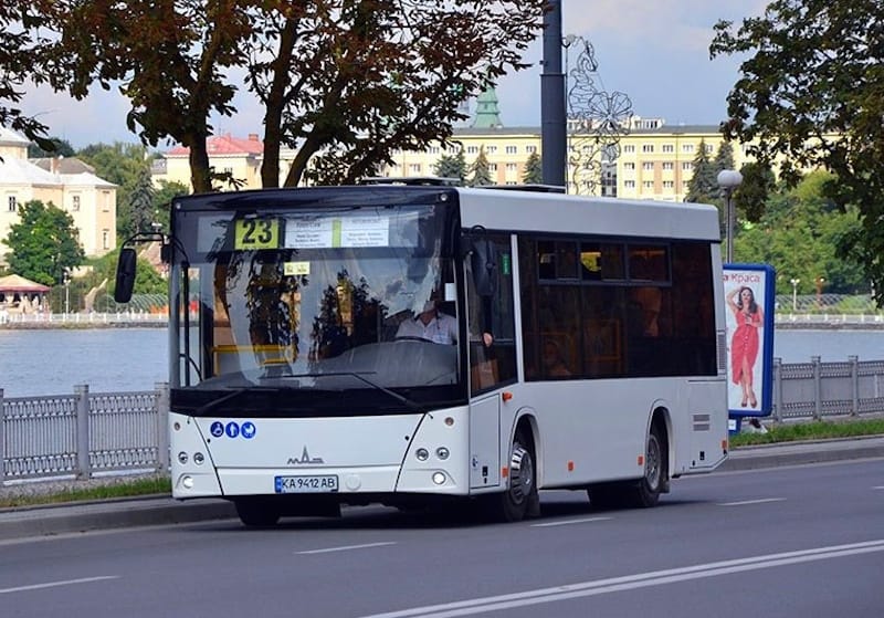Автобус 23 Тернопіль