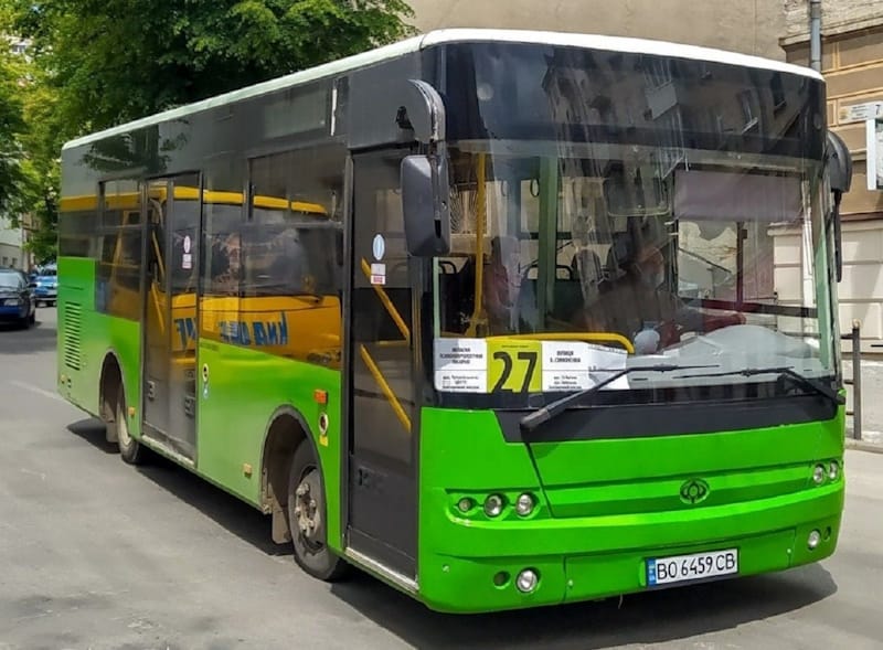 Автобус 27 Тернопіль