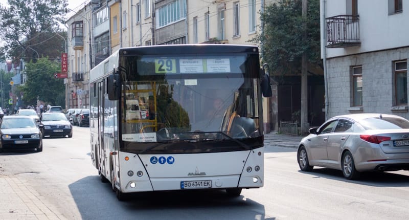 Автобус 29 Тернопіль