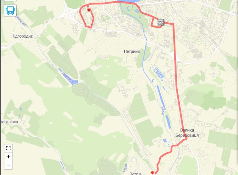 Автобус 5 Тернопіль