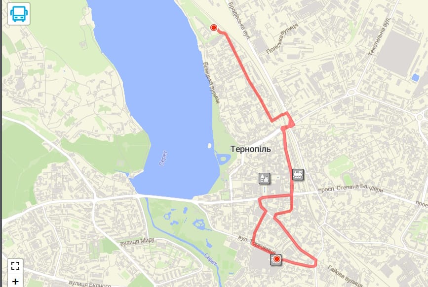 Автобус 6 Тернопіль