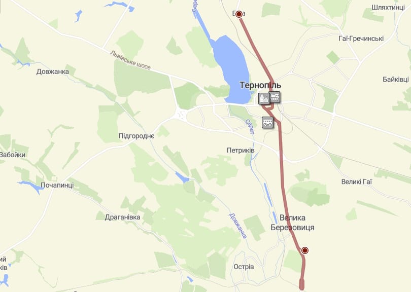 Автобус 8 Тернопіль