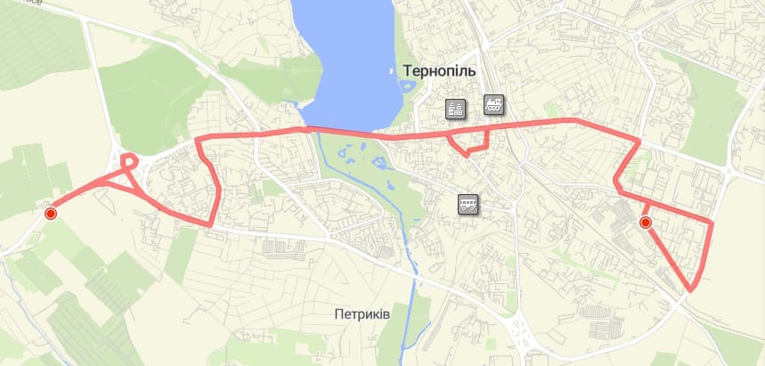 Автобус 11 Тернопіль