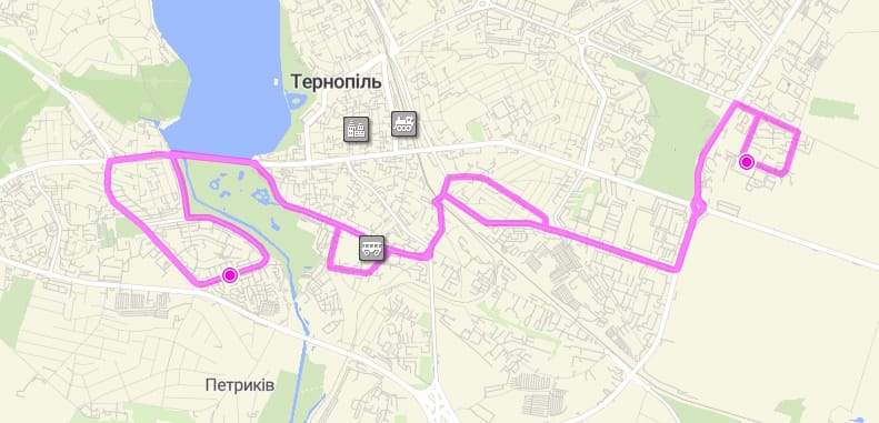 Автобус 12 Тернопіль