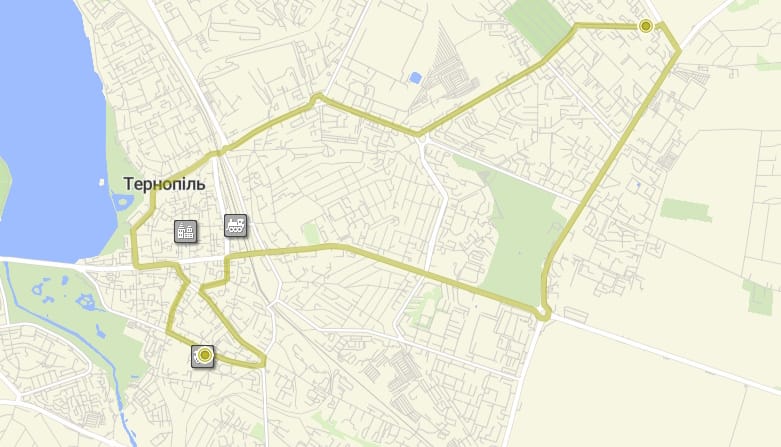 Автобус 13 Тернопіль