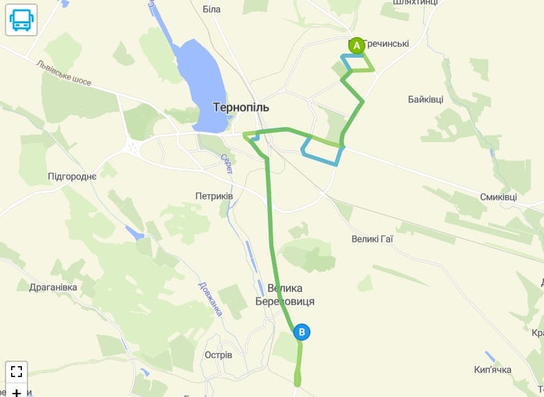 Автобус 18 Тернопіль