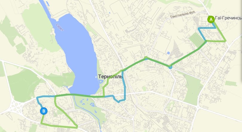 Автобус 19 Тернопіль