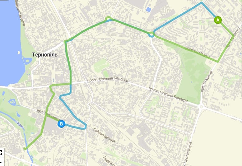 Автобус 20А Тернопіль