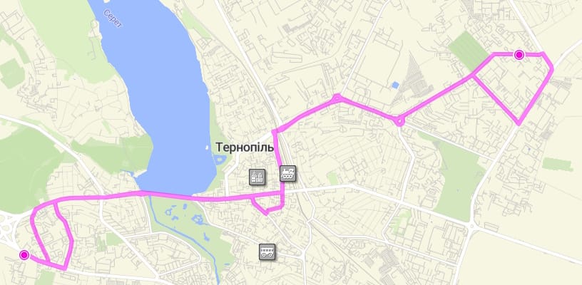 Автобус 27 Тернопіль