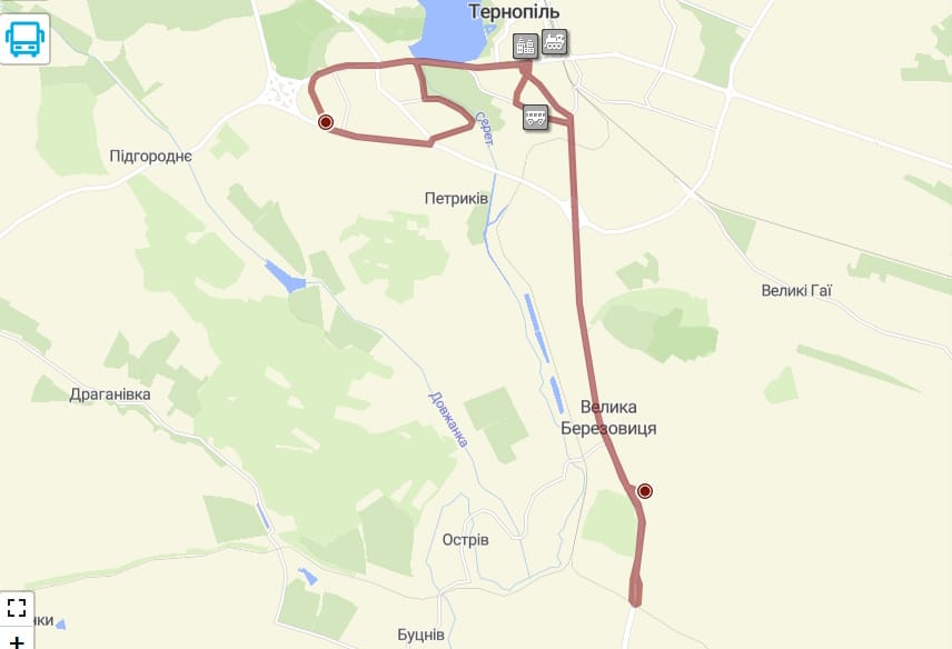 Автобус 31 Тернопіль