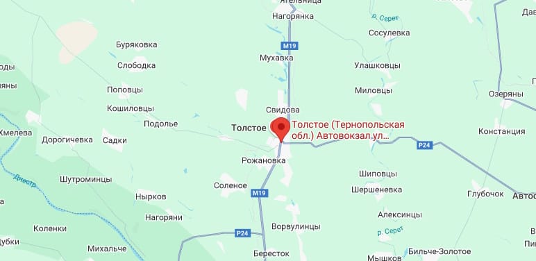 Розклад руху автобусів по станції Товсте