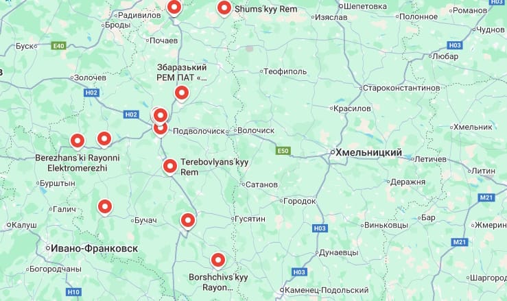 РЕМ працюють у Тернопільській області