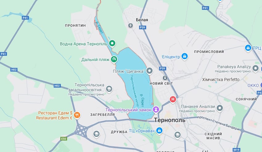 Тернопільський став: перлина міста