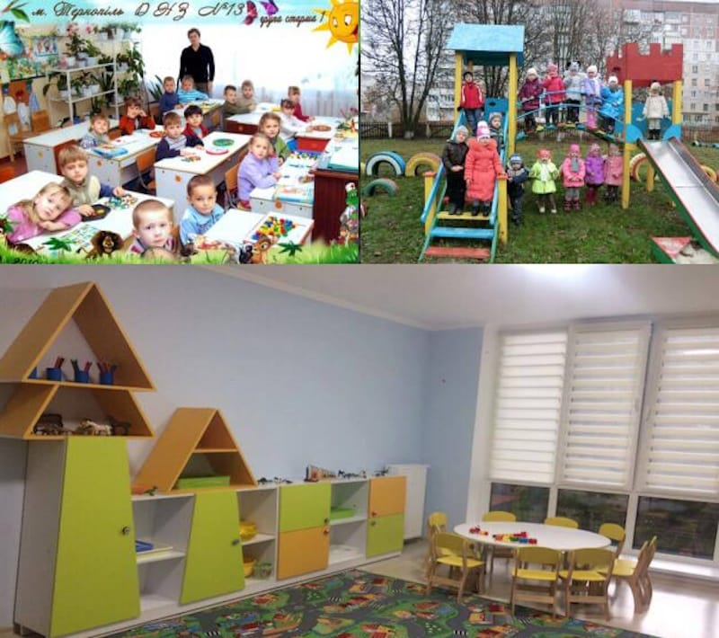 5 приватних дитячих садочків Тернополя