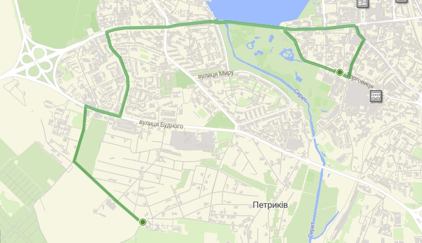 Автобус 33 Тернопіль