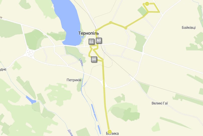 Тролейбус 8 Тернопіль