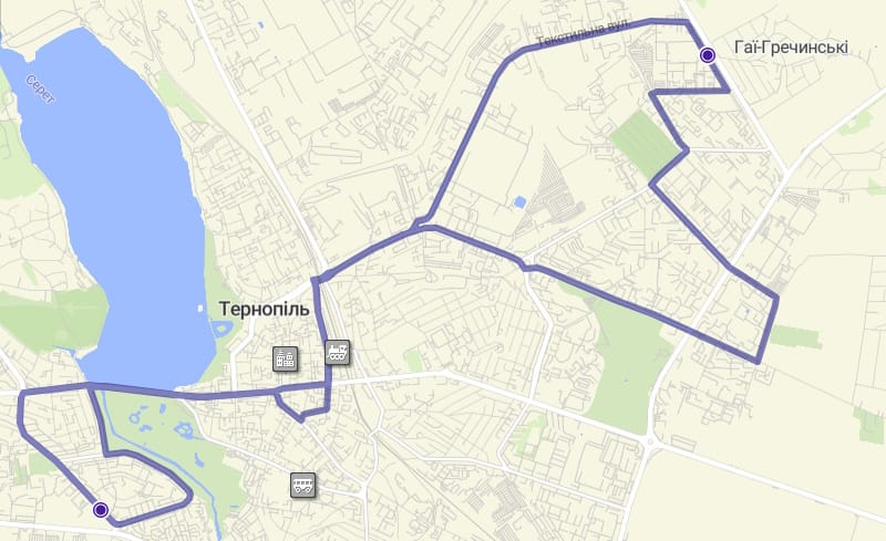 Автобус 35 Тернопіль