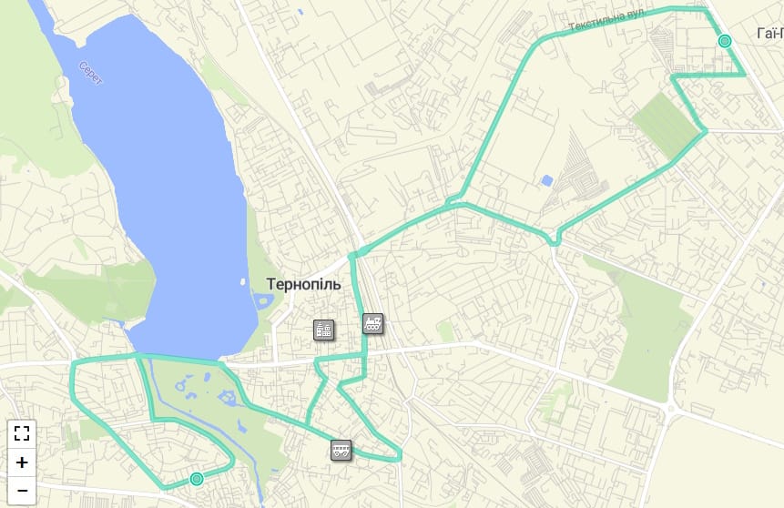 Тролейбус 3 Тернопіль