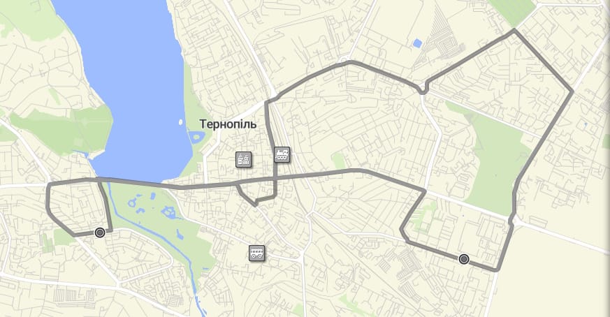 Тролейбус 5 Тернопіль