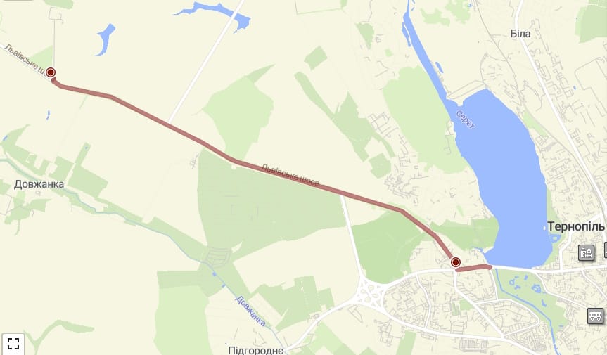 Автобус 32 Тернопіль