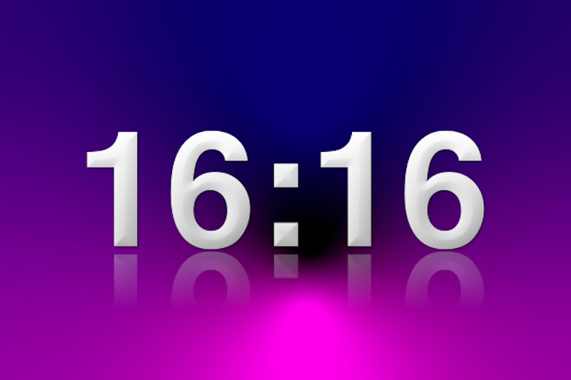 16:16 на часах