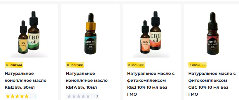 Конопляное масло